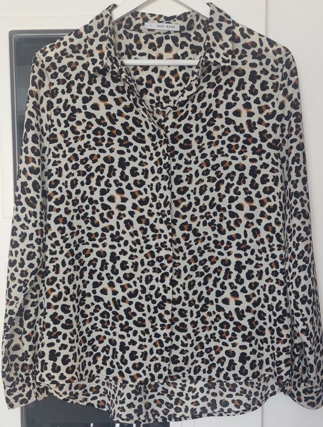 Camisa Easy Wear estampada mujer