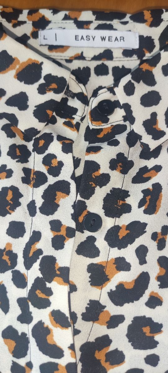 Camisa Easy Wear estampada mujer