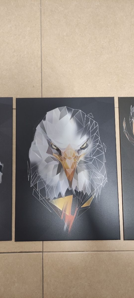 Pòsters displate metálicos animales