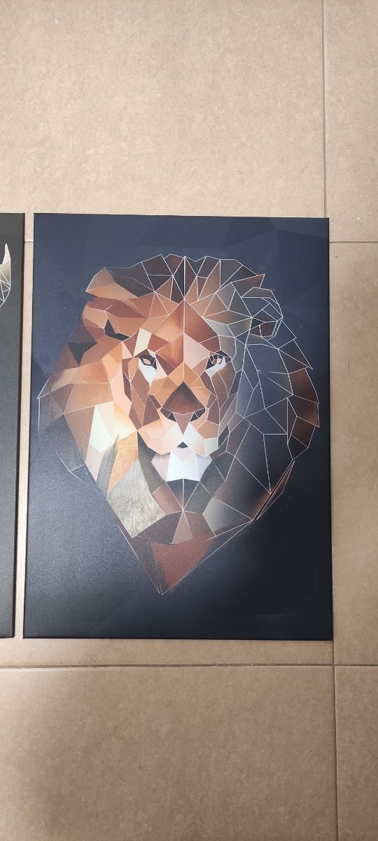 Pòsters displate metálicos animales