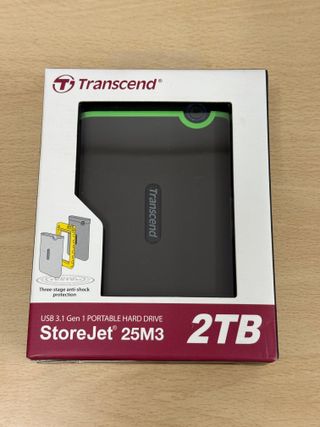 Disco duro externo Transcend StoreJet 2TB
