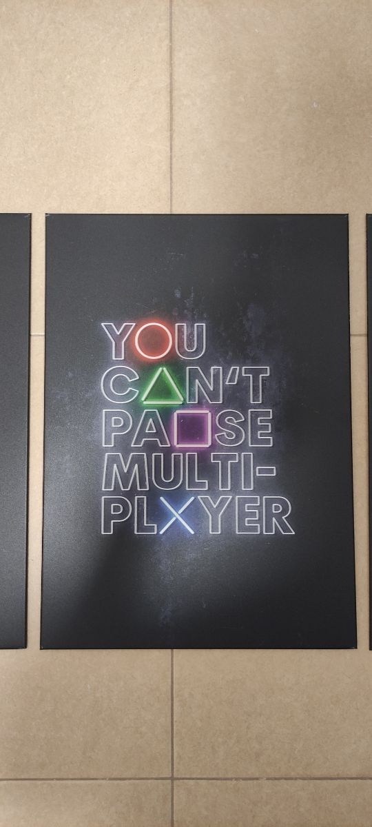 Pòsters Displate metálicos Gamer