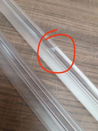 2 Goma para Mampara de Ducha 100CM