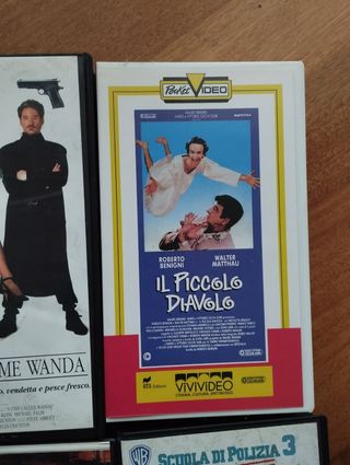 4 film VHS commedia