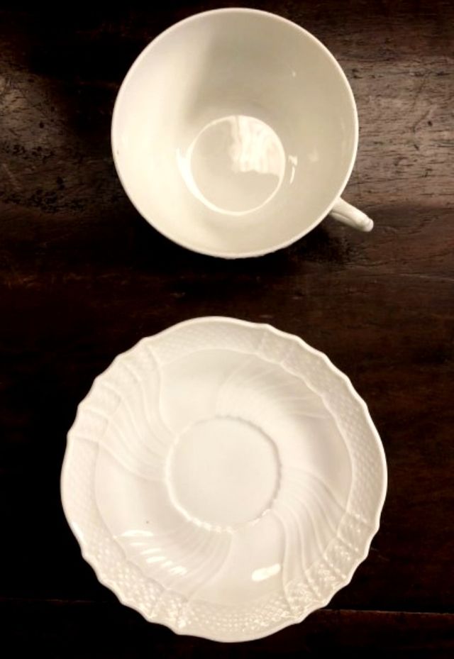 Servizio di 12 tazze da tè Richard Ginori.