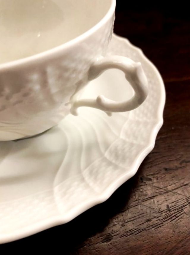 Servizio di 12 tazze da tè Richard Ginori.