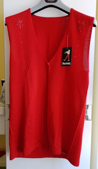 Maglia smanicata Harmony taglia media.