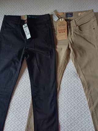 2 Pantaloni nuovi ragazza/donna tg.25