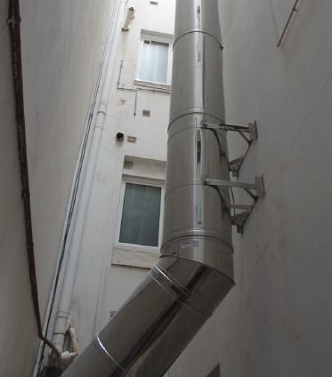 Instalaciones de salida de humos