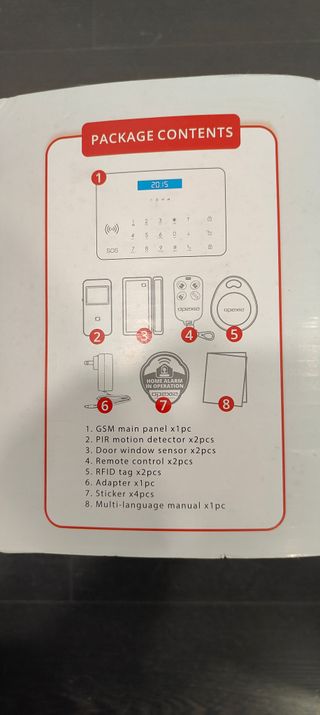Kit Alarme GSM Opexia