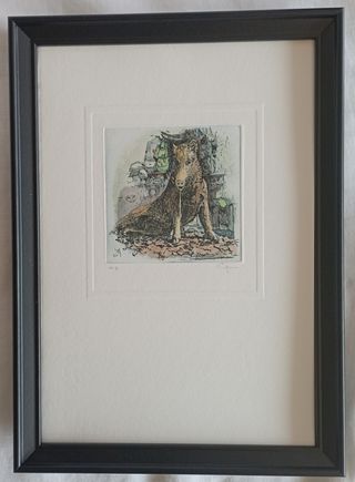 Acquaforte a colori: il portafortuna di Firenze