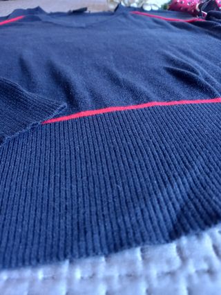 Jersey azul TS Armani Exchange