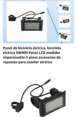 Pantalla bicicleta eléctrica SW900