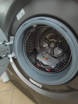 LAVADORA SAMSUNG INOX