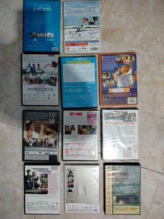 Películas en DVDs