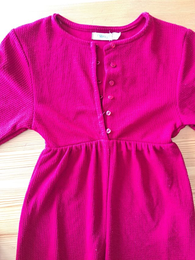 Mono niña de vestir