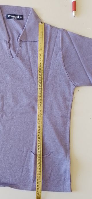 Maglia mami manica corta violetta