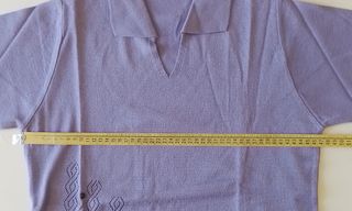 Maglia mami manica corta violetta