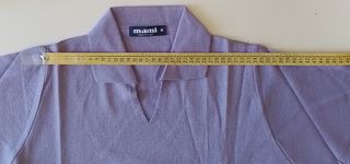 Maglia mami manica corta violetta