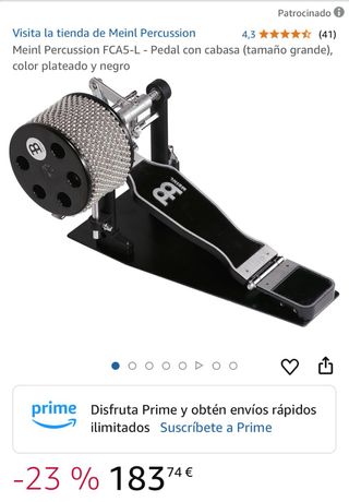 Meinl Foot Cabasa FCA5 L (Meinl Percussion Foot Cabasa