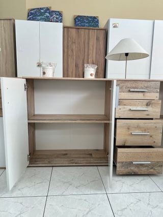 APARADOR JOANA 3 PUERTAS 4 CAJONES NUEVO