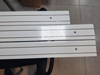 Set de rieles de cortina, Blanco GARDINIA