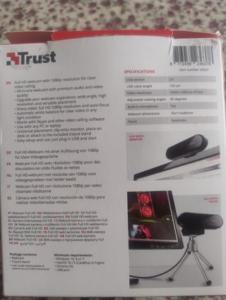 Webcam Trust Full HD