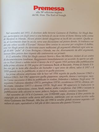 Il Guinness Dei Primati 1992