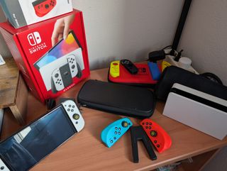 Nintendo Switch oled + info descripción