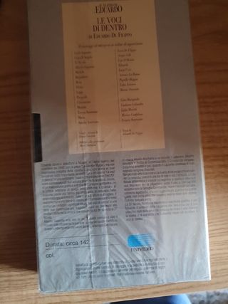 Vhs di Eduardo de Filippo