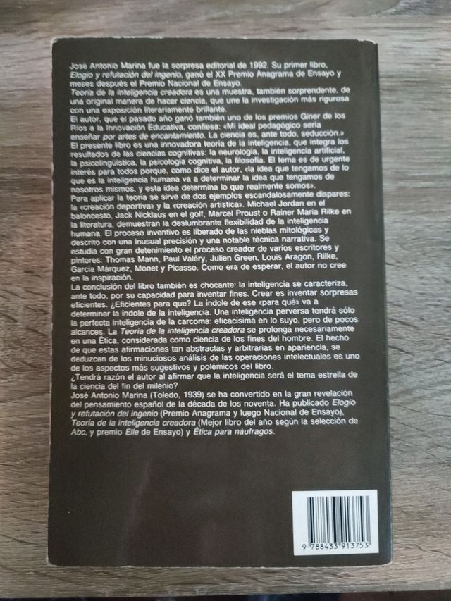 Teoría de la inteligencia creadora