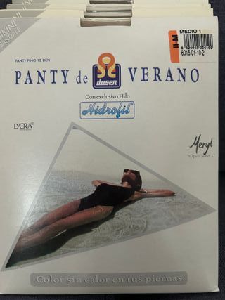 Panty de verano DUSEN muy fino 12 den