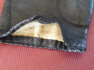 Guantes piel negros Talla 8