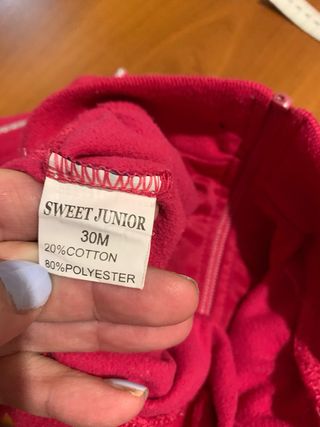 Set: Giacchina pantalone sportivi.  30 mes