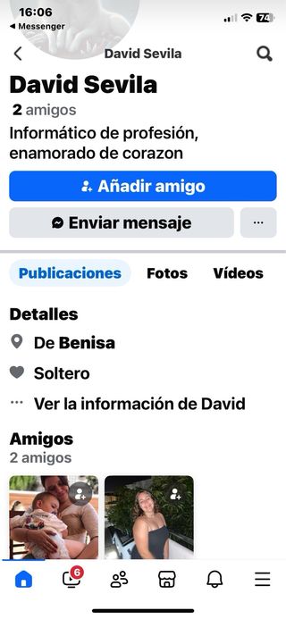 Técnico satelite y elemento de cuidado