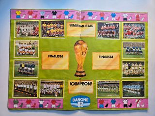 Album COMPLETO Fútbol en Acción (DANONE)