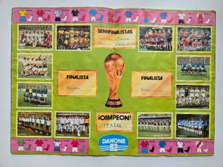 Album COMPLETO Fútbol en Acción (DANONE)