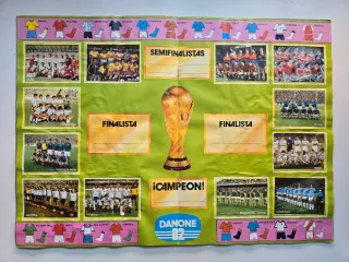 Album COMPLETO Fútbol en Acción (DANONE)