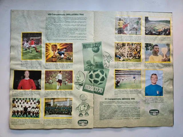 Album COMPLETO Fútbol en Acción (DANONE)