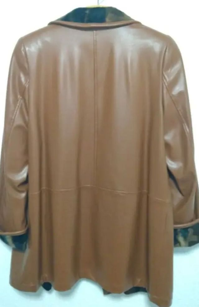 Chaquetas ,señoras de piel auténtica,sin estrellar