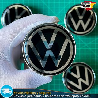 X4 Tapacubos Volkswagen 60mm Cubrebujes Llantas