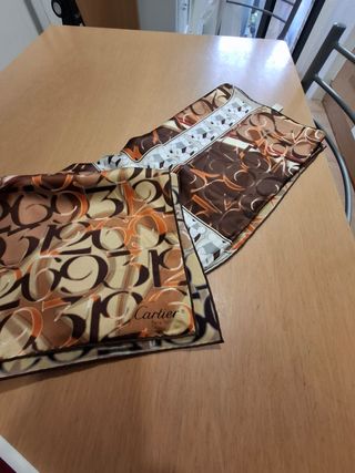 Pañuelo de seda CARTIER 90 x 90