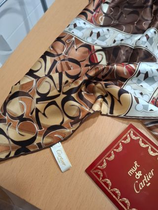 Pañuelo de seda CARTIER 90 x 90
