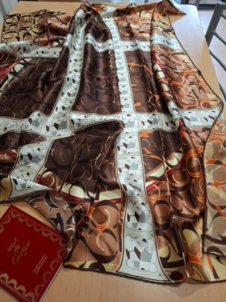 Pañuelo de seda CARTIER 90 x 90