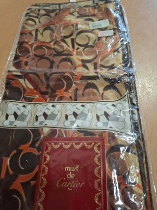 Pañuelo de seda CARTIER 90 x 90