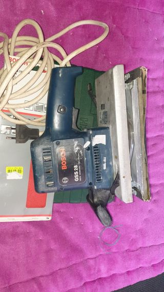Lijadora Bosch con cable