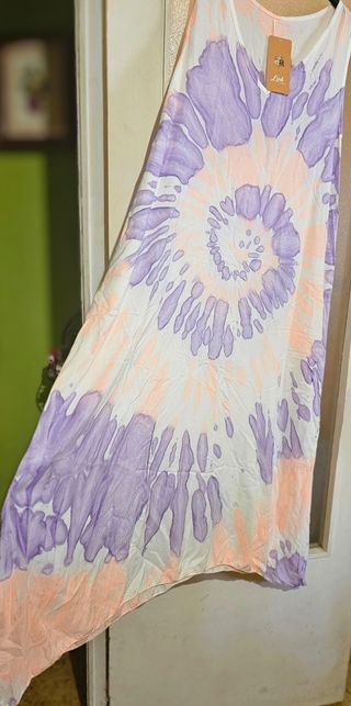 Vestido largo vintage estilo hippie