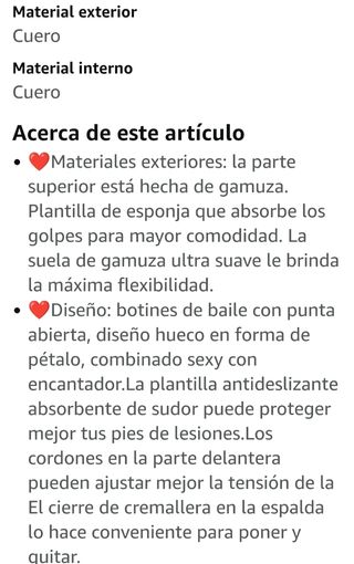 Botas de baile  cuero   y 33