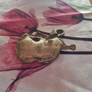 Figura bronce o laton ángel años 60