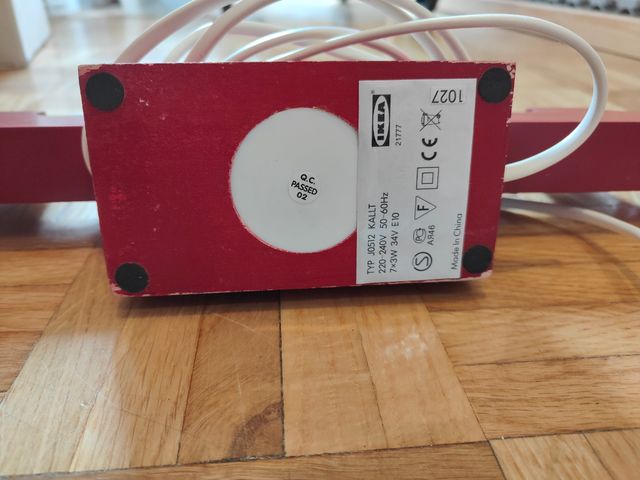 Lampara de 7 luces Ikea